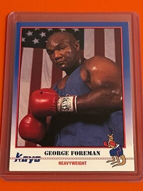 George Foreman #099 1991 Kayo Boxing Trading Card